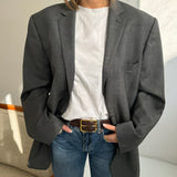 Hailey Bieber blazer