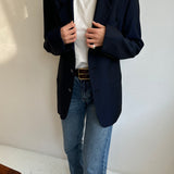 Dark blue blazer