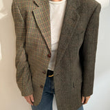 Stunning tweed two toned blazer