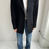 Dark navy blazer