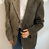 Stunning tweed two toned blazer