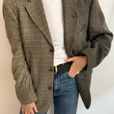 Stunning tweed two toned blazer